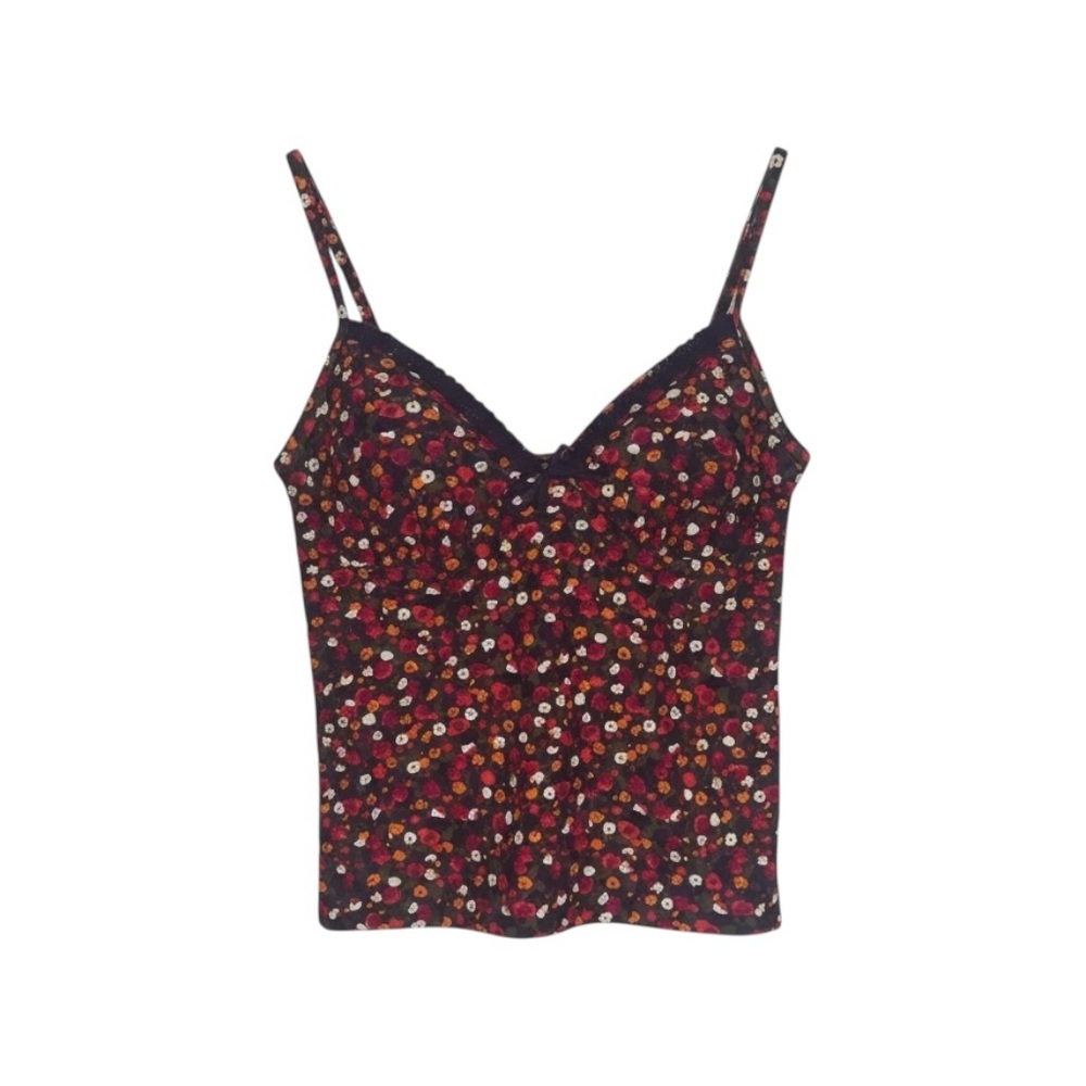 Boden Tankini Top Women’s‎ Size 8 US Floral Padded Shelf Bra